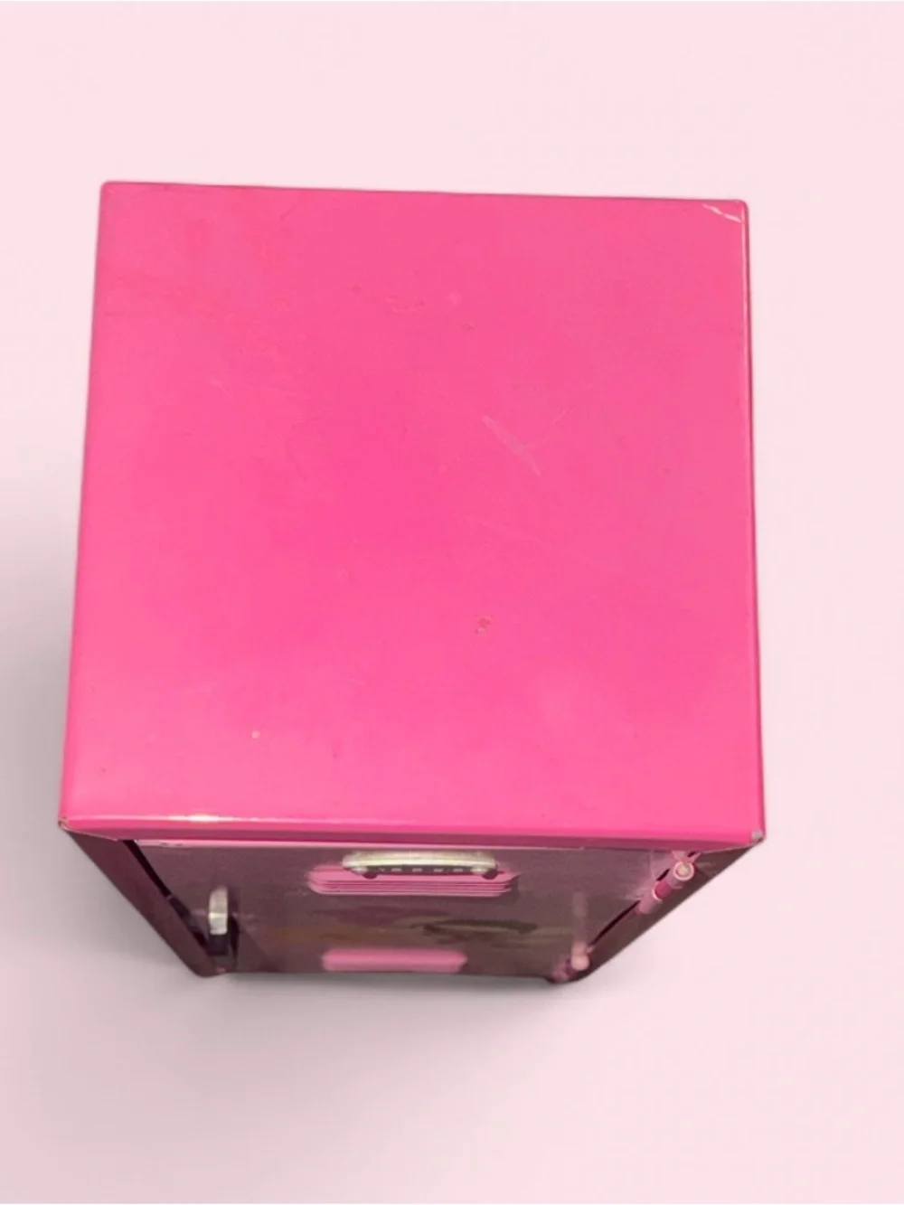 Pink Schylling Toy/Doll Locker. Branded Limited Too decorative style.